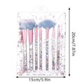 thumbnail image 2 of 7 Pcs Shiny Crystal Glitter Acrylic Handle Nylon Hair Makeup Tool, 2 of 2