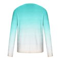 thumbnail image 5 of Meichang T-Shirt à Manches Longues pour Homme, T-Shirts Graphiques pour Homme Décontractés à Imprimé Dégradé 3D, T-Shirts Fantaisie à Col Rond Confortables à Manches Longues pour Homme, 5 of 5
