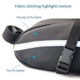thumbnail image 3 of Sac de Siège Arrière de Vélo avec Bande Réfléchissante Sac de Siège Polyester Résistant à l'Usure Sac de Transport Robuste Outils de Voyage Cyclisme, 3 of 8