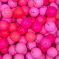 thumbnail image 1 of Mulligan - 72 Mix 5A/4A Recycled Used Golf Balls, Pink, 1 of 3