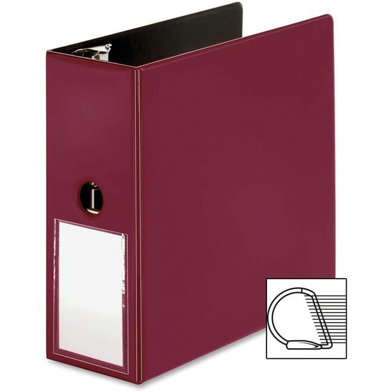 5 in. Ring Binder - Burgundy