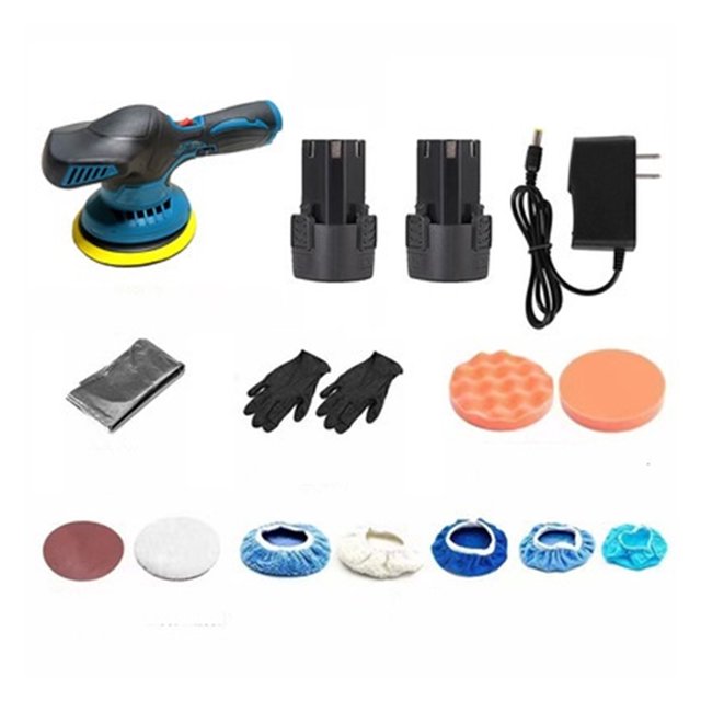 145mm electric sander Power Brushless Random Orbital Sandpaper Machine Lithium-Ion Polishing Machine For Car Wood Works ,Wide Use