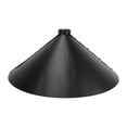 thumbnail image 1 of Outdoor Squirrel Baffle, Black Squirrel Flapper Protective Galvanized Steel Black Powder Coating  For Bird Feeder Rod Style With High And Short Fixed Clips, 1 of 8