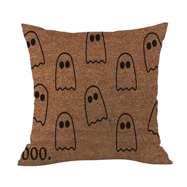SDNall Halloween Home Case Witch Grim Face Sofa Case