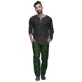 thumbnail image 2 of Atasi Men Solid Dupion Ready Made Pajama Ethnic Wear Adjustable Elastic Pants, 2 of 5