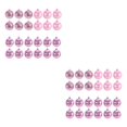 thumbnail image 1 of Transemion 24pieces Effective Decoration Balls Easy To Christmas Essentials Durable pink 2Set, 1 of 6