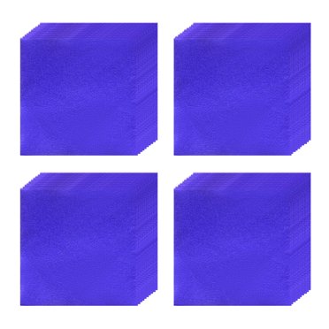 100pcs Foil Candy Wrappers, 8 x 8 Inch Chocolate Bar Wrappers, Aluminum Foil Paper (Blue, Orange Peel)