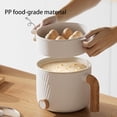 thumbnail image 4 of Personal Ramen Cooker,Electric Pot for Ramen, Portable Multifunctional Non-Stick Electric Pot, Compact Fast-Heating Mini Noodle Cooker for Quick Meals, Dorms, Offices, Travel & Kitchens (B-Gray), 4 of 8