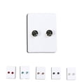 thumbnail image 4 of 5 Pair Crystal Non Piercing Clip on Magnetic Ear Magnetic Ear Studs Mens Womens Magnet Fake Earrings, 4 of 7