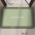 thumbnail image 4 of Bath Rug- Super Absorbent Quick Dry- Rubber Backing Non Slip-Washable Bathroom Floor Mats-Shower Rug For In Front Of Bathtub-Shower Room -16x24-, 4 of 6