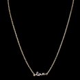 thumbnail image 4 of Gold LOVE Charm Bikini Belly Waist Lower Back Link Body Chain, 4 of 4
