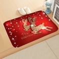 thumbnail image 1 of EGNMCR Outdoor Rug Bathroom Rugs Rugs for Living Room 1pc Merry Christmas Welcome Doormats Indoor Home Carpets Decor 40x60CM The carpet, 1 of 3