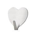 thumbnail image 1 of Feltree Crochet Autocollant Cœur Amour pour Femme en Acier Inoxydable Perle Crochet Autocollant en Forme de Cœur, 1 of 7