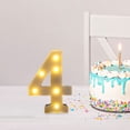 thumbnail image 4 of RXIRUCGD Letters Lights Alphabet Lamp LED Letter Lighting Letter Light Illuminated Letters Night Lights Decoration For Birthday Party Wedding Children’s Room, 4 of 6