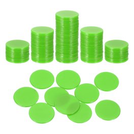 100PCS Jetons de Poker en Plastique, Jetons de Jeu, Jetons de Casino