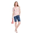 thumbnail image 2 of Iyla Women'S Printed Jacquard T-Shirt, 2 of 6