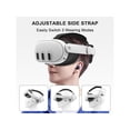 thumbnail image 2 of Head Strap for Meta Quest 3, Comfort Adjustable Elite Strap Replacement Compatible with Oculus Quest 3, Soft Cushion VR Headset Accessories for Meta Quest 3, Enhanced Gaming Immersion, 2 of 6