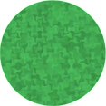 thumbnail image 1 of Ahgly Company Tapis d'Intérieur Lavable à la Machine, Carré, Transitionnel, Vert Lime, Tapis de Zone, 3 Pieds Carré, 1 of 7