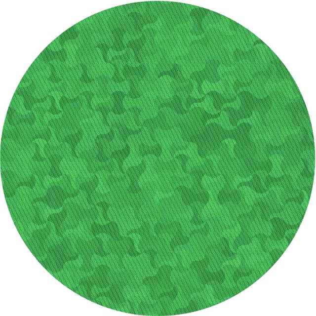 Ahgly Company Tapis d'Intérieur Lavable à la Machine, Carré, Transitionnel, Vert Lime, Tapis de Zone, 3 Pieds Carré