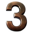 thumbnail image 2 of Lefu Adhesive Glossy 3D House Number Door Plate Sign Outdoor Hotel Room Number, 2 of 6