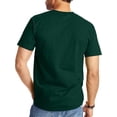thumbnail image 3 of Hanes T-Shirt Classique à Col Rond en Coton pour Hommes Beefy-T, S, Bleu Royal Foncé, 3 of 9