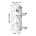 thumbnail image 4 of Composteur de Ferme Encastré / Bac de Compost Extérieur Encastré pour Plates-Bandes Surélevées, Cours / Bac de Compostage en PVC de 2 Gallons / Compact 12x6x6 Po / Couvercle Sécurisé, Résistant aux Intempéries / Alternative au Gobelet, 4 of 9