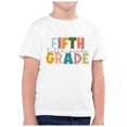 thumbnail image 1 of AJIWYH Chemises pour Filles, T-Shirt Décontracté à Col Rond à Manches Courtes Imprimé pour la Rentrée Scolaire pour Enfants (12), Polos pour Filles de 12-13 Ans, Blanc, 1 of 3