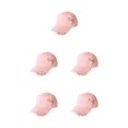 thumbnail image 2 of Thinsony Hip Hop Baseball Cap With Ring Decor For Stylish Look Cotton Ring Baseball Hat Fits All Head Shape Comfortable Pin Pink 5Set, 2 of 6