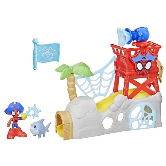Marvel Spidey et ses Amis Extraordinaires Water-Webs L'île Spidey, coffret Spider-Man