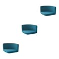 thumbnail image 2 of kurtrusly Trilateral Chair Covers Wide Application And Strong Elastic Chair Protection Made Easy Polyester Cover Chairs Decoration Bluestone blue 3Set, 2 of 6
