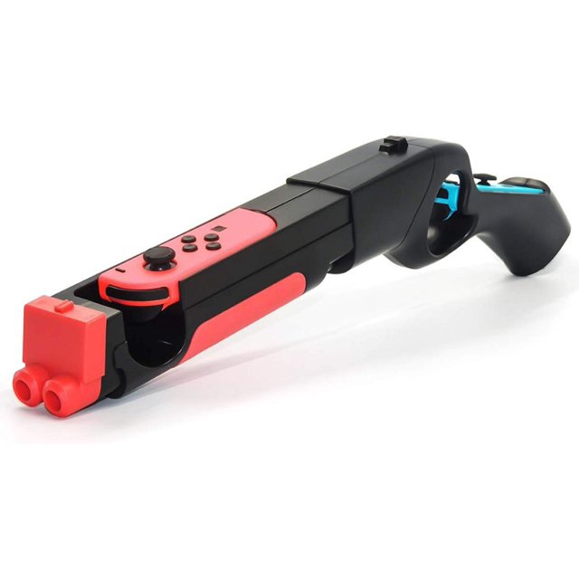SURJDE Game Gun Controller for Nintendo Switch Joy cons Switch Shooting Game Gun Controller Compatible with Switch Joy&con Controller- 1 Pack