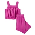 thumbnail image 2 of George Toddler Girls' Two Piece Tank Top Set, 2 of 2
