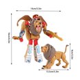 thumbnail image 2 of Meitianfacai Deformation Toy Children Simulation White Cheetah Model, 2 of 2