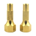 thumbnail image 1 of 2x Mandrin d'Air de Pneu à Visser Résistant pour les Accessoires de Jauge de Compresseur de Gonfleur, 1 of 8