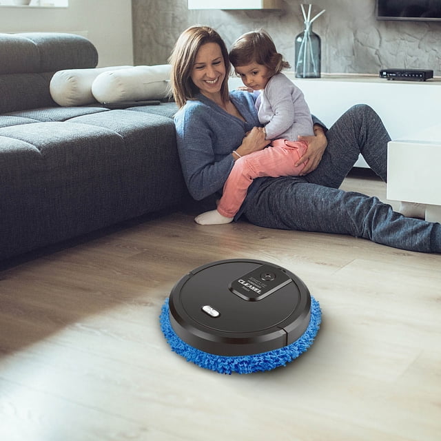 Floor Mops for Cleaning,Intelligent Household Wet and Dry Mopping Robot Mops the Floor,Wet Mops for Floor Cleaning,Robot Mops for Floor Cleaning,Mop Robots Floor Cleaning