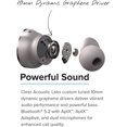 thumbnail image 4 of Écouteurs Sans Fil Bluetooth 5.2 à Réduction de Bruit - Technologie de Conscience Ambiante, Double Microphone / Résistance à l'Eau IPX4. Batterie 33 H au Total, Cleer Audio ALLY PLUS II Sand, 4 of 7