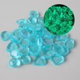 thumbnail image 1 of 100pcs Glow in the Dark Rocks,Outdoor Night Fruity Solar Guide Pebbles, Magical Luminous Rocks,Glowing Stones with Scattered Luminescent Particles Used In Aquarium Landscaping Luminescent Stones, 1 of 6
