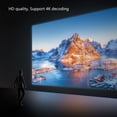 thumbnail image 4 of Projector with WiFi and , 4K 1080P Support Portable Wireless Movie Projectors with 270 Rotatable, Auto Correction Portable Smart Projector for Bedroom Indoor, 4 of 7