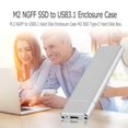 thumbnail image 4 of 1x Metal Hard Disk Case Adapter NGFF To USB3.1 Type-C M.2 SSD Case, 4 of 9