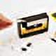 thumbnail image 5 of Jinsinto Rétro Distributeur de Ruban Adhésif Accessoires de Bureau Personnalisables Double Face Distributeur de Bande Nouveauté Accessoires de Bureau Support de Ruban Adhésif, 5 of 5
