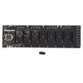 thumbnail image 2 of Mining Motherboard, DDR3 DDR3L 65mm Spacing MSATA Hard Disk Motherboard  For Home For Office, 2 of 8
