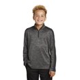 thumbnail image 1 of Sport-Tek Boy's PosiCharge Electric Heather Colorblock 1/4-Zip Pullover., 1 of 1