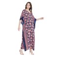 thumbnail image 4 of Caftans Longs pour Femmes, Robe Caftan Grande Taille, Robe de Soirée, Fête, Été, Plage, Robe d'Été, Manches Kimono, Robes Décontractées, 4 of 6