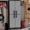 thumbnail image 3 of Keter Space Winner Tall Metro Storage Utility Cabinet Indoor/Outdoor Garage or Home Storage with Adjustable Shelves, 3 of 6