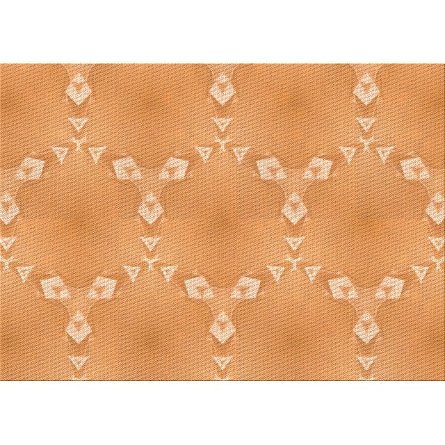 Ahgly Company Tapis d'Intérieur Rectangulaire Transitionnel Orange Néon Lavable à la Machine, 2 Pieds x 3 Pieds