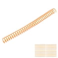 thumbnail image 4 of Binding Spirals, Aging Resistant Plastic Spiral Binding Coils 20Pcs Manual Bound  For A4 A5 Notebook Orange, 4 of 8