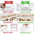 thumbnail image 3 of Egg Roller rack 2-Layer Egg Roller rack Reusable automatic sliding egg Fresh Organizer home refrigerator Kitchen, 3 of 7