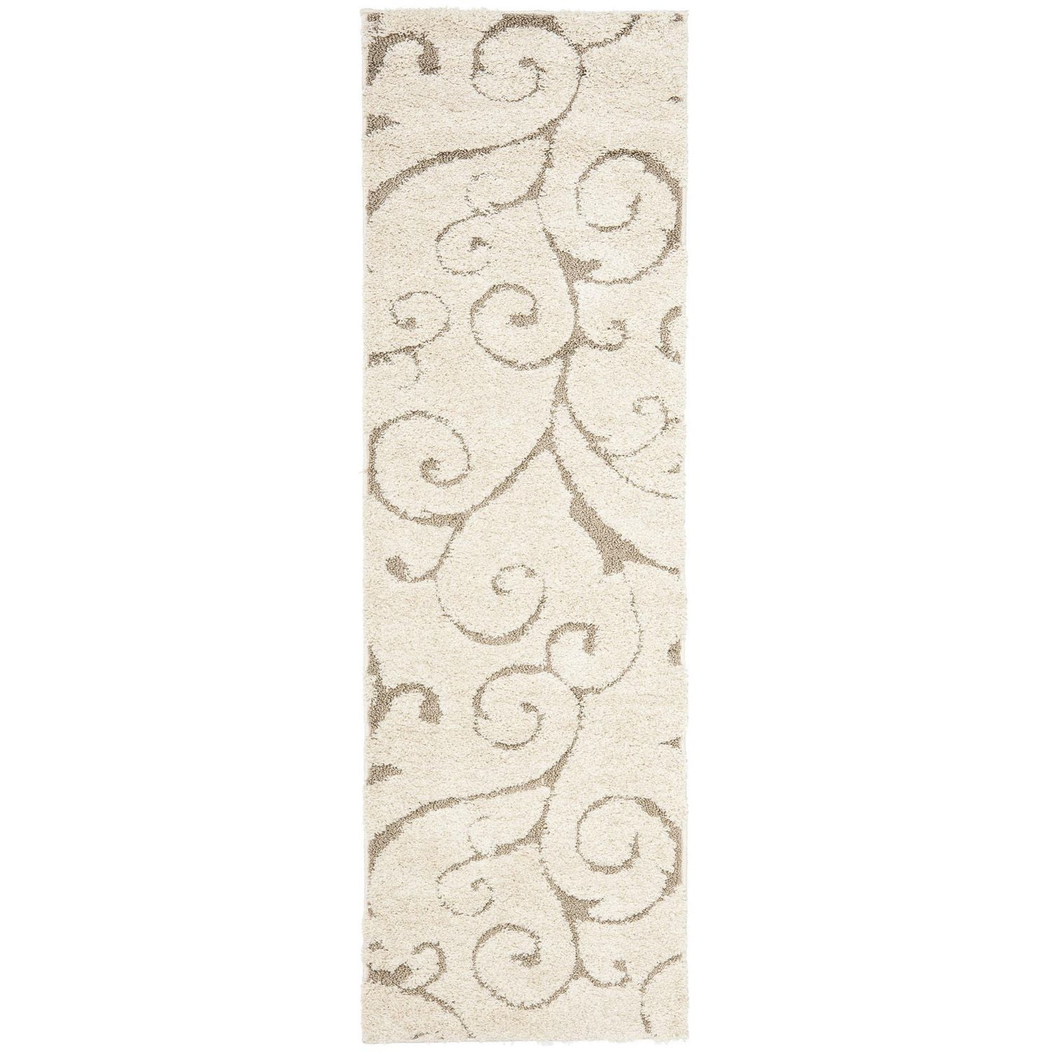 SAFAVIEH Florida Douglas Floral Vines Shag Area Rug