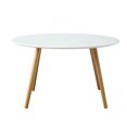 thumbnail image 5 of Convenience Concepts Oslo Round Coffee Table, Glossy White, 5 of 5