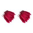 thumbnail image 2 of Maytalsory 100x DIY Boho Style Wild And Colorfast Feathers For Crafts Tear-resistant Burgendy 2Set, 2 of 6